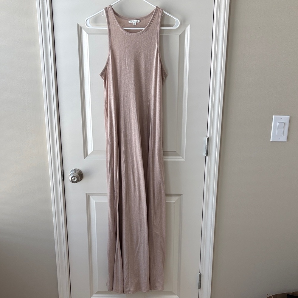 Z Supply Maxi Dress Oatmeal Color